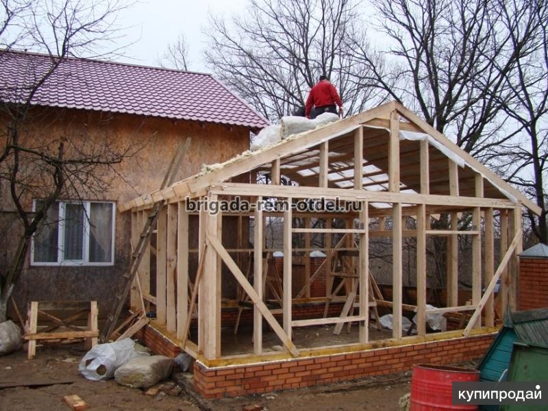 Строительство каркасной пристройки к дому в д. Раково, Истринский р-н - Строител