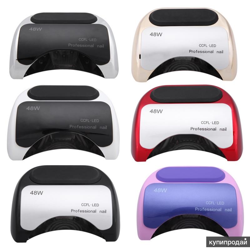 Гибридная лампа для ногтей LED/UV Professional Nail Lamp CCFL-LED, 48 Вт