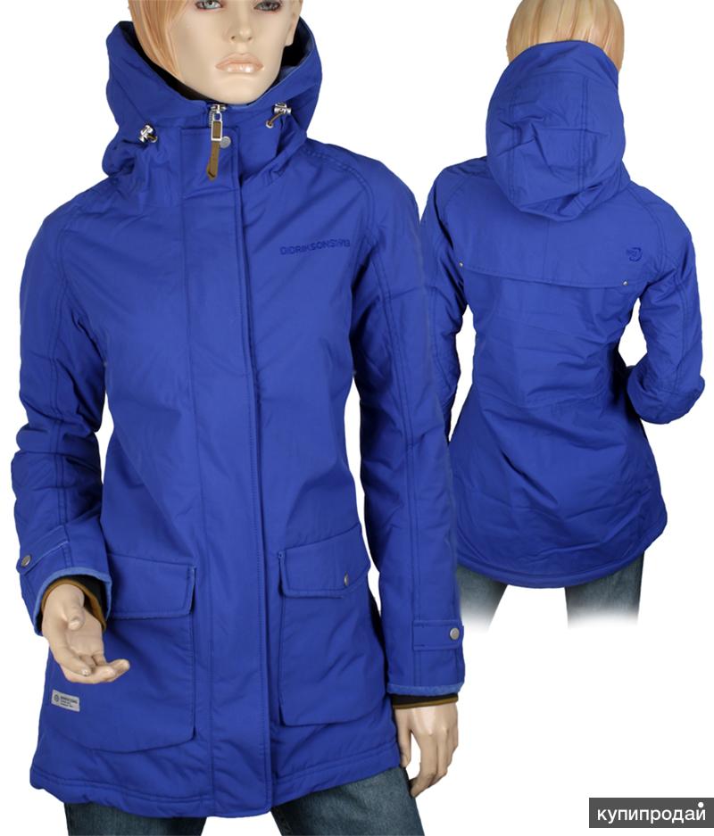 Зимние куртки женские синие