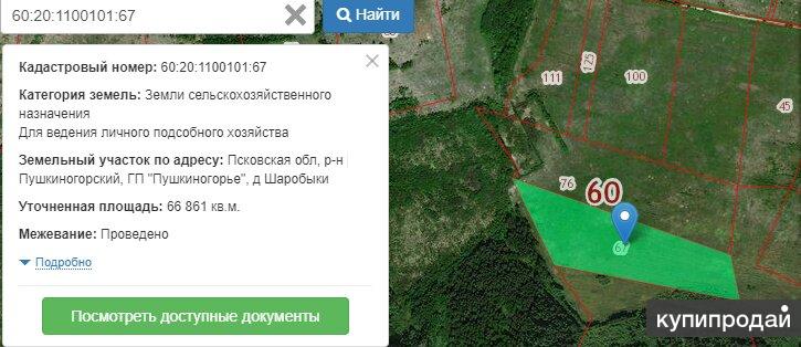 Продам земельный участок Псковская область
