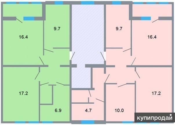 Планировки квартир севастополь 2-к квартира, 64 м2, 5/10 эт. в Севастополе