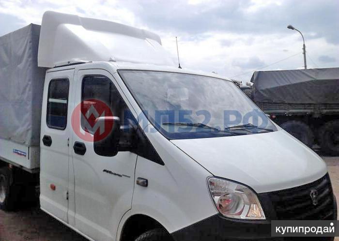 Обтекатель STELS (спойлер на крышу) для а/м Газель под высоту 2.2 м (белый) - от