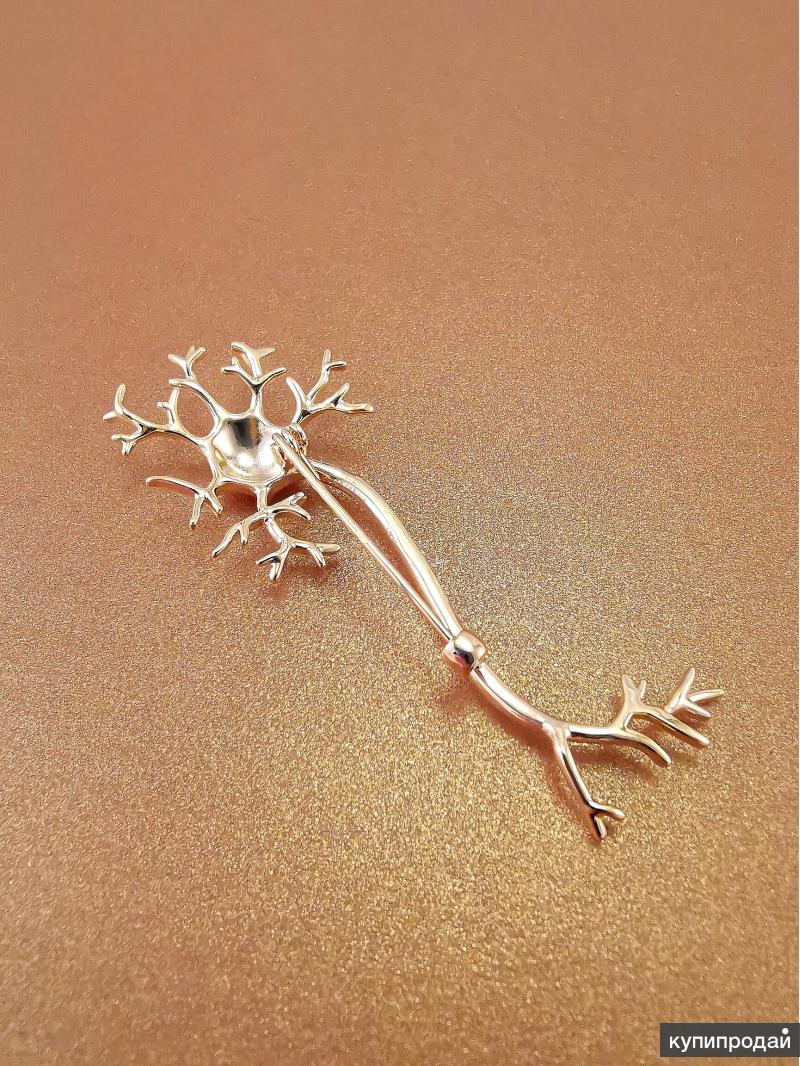 Брошь Нейрон врачу в Москве