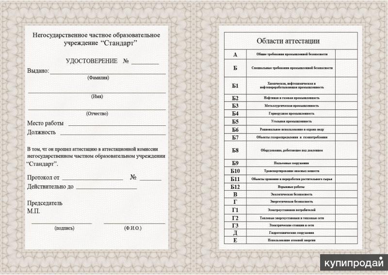 Протокол аттестации по промбезопасности образец