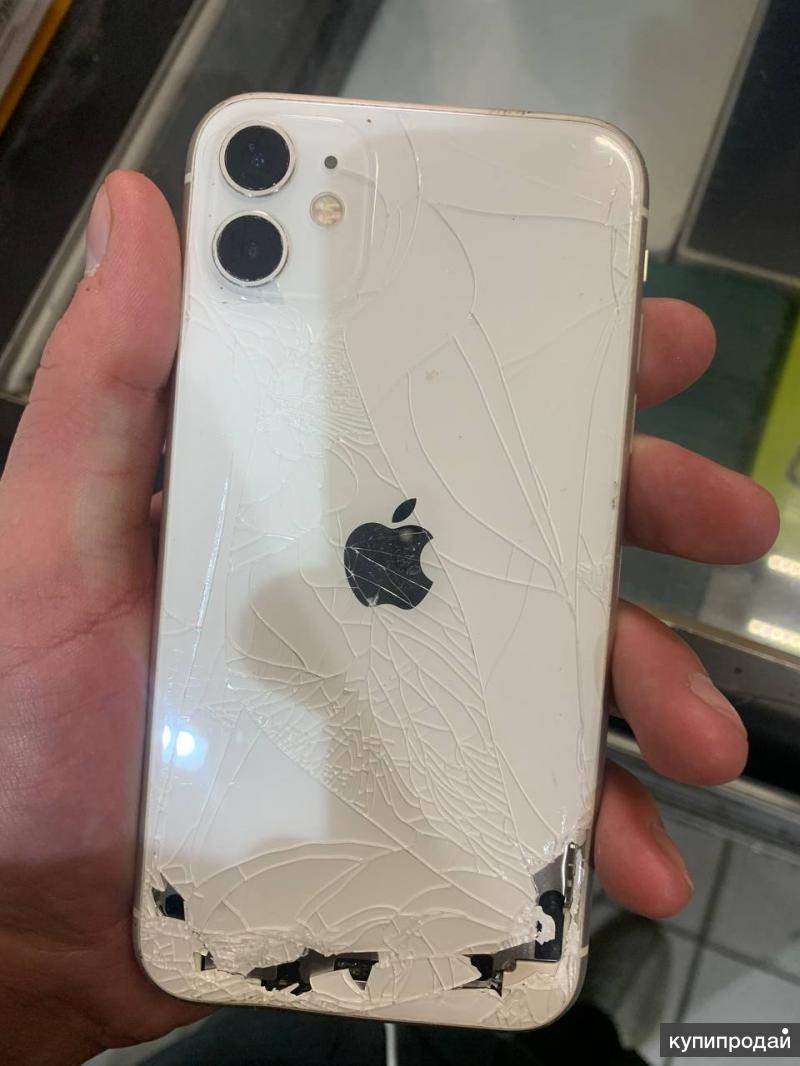 Iphone 11 разбит