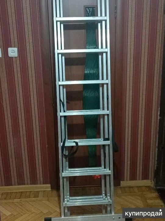 Лестница алюминиевая 3 х секционная в Краснодаре
