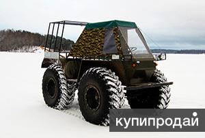 Болотоход СВБ-1 Рыбак на шинах низкого давления
