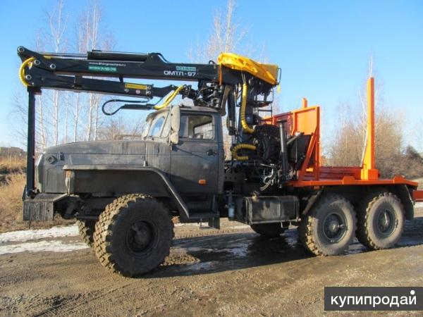 Лесовоз Урал 2016 г.в. с кму Омтл-97 от завода изготовителя