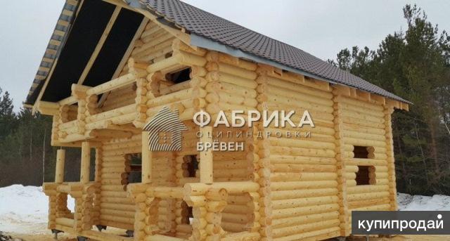 Фабрика оцилиндровки бревен