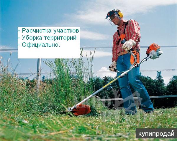 Благоустройство территории участков