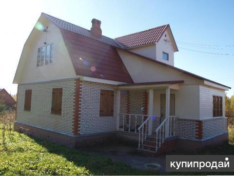 Благоустроенный дом 100 м2 из бруса на участке 10 соток