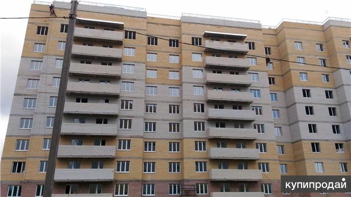 Просторная двухкомнатная квартира в новом доме Метражи комнаты 16,8 и 21.5 кв.м.
