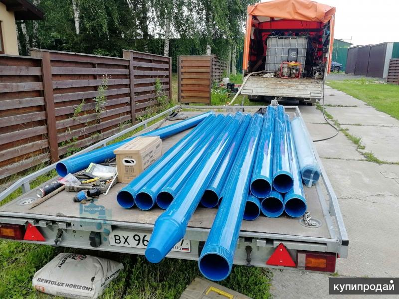 Бурение на песок, известняк скважин на воду МГБУ. Московская обл в Москве