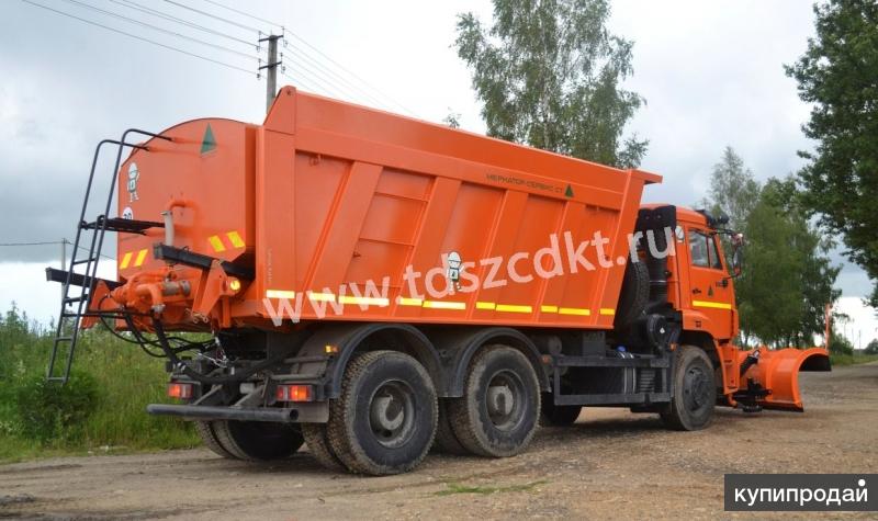 Дорожная машина КДМ-7881.01-11 на базе самосвала КАМАЗ-6520