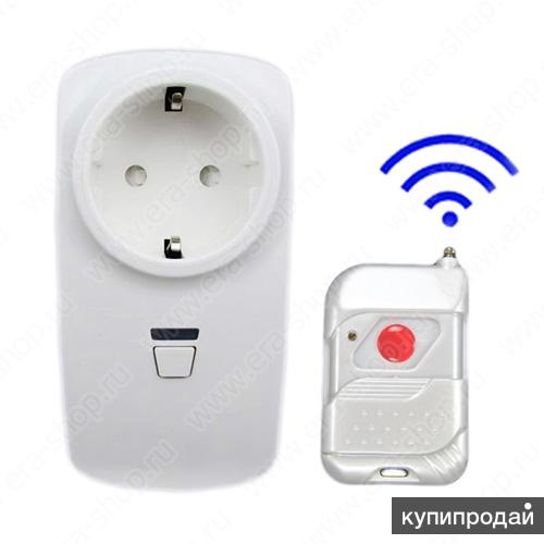 РОЗЕТКА С ПУЛЬТОМ, ДАЛЬНОСТЬ 100М (00171)