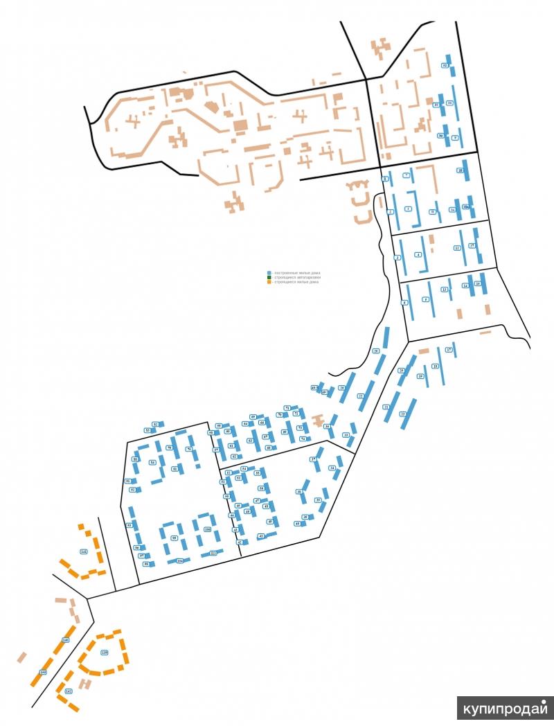 План застройки плющихинского жилмассива