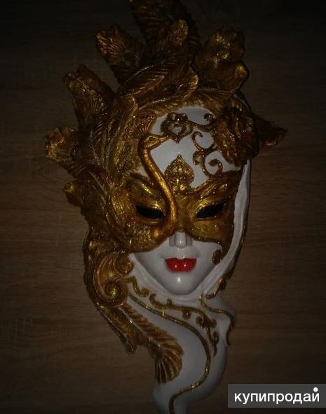 Женская Венецианская Дама-декоративная маска