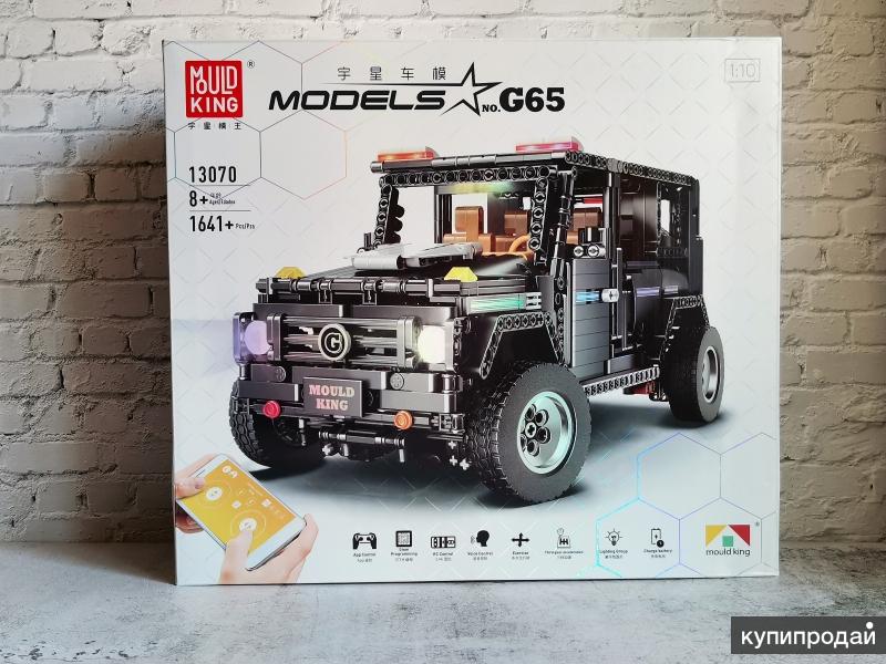 Конструктор с ДУ Mould King 13070- Mersedes Benz G-Class (аналог LEGO)