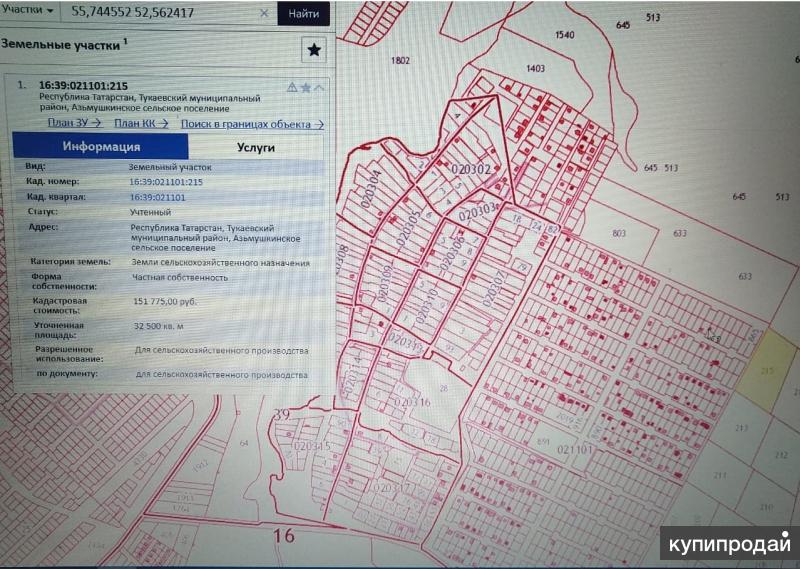 Карта снт набережные