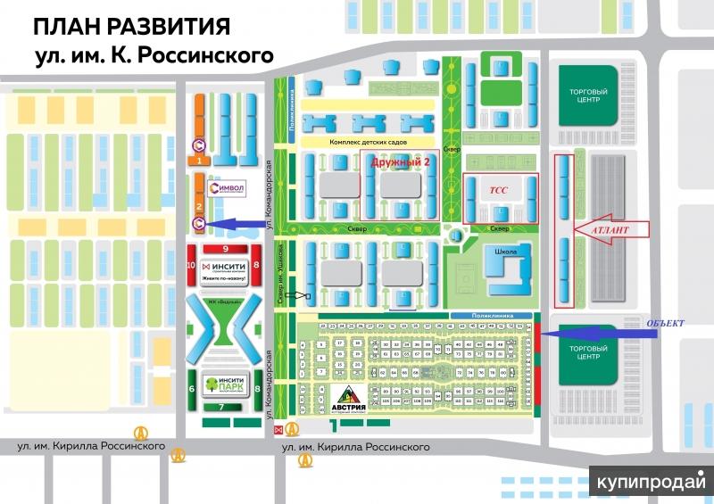 Карэ ул кирилла россинского 19 1 фото Торговое помещение, 46 м² в Краснодаре