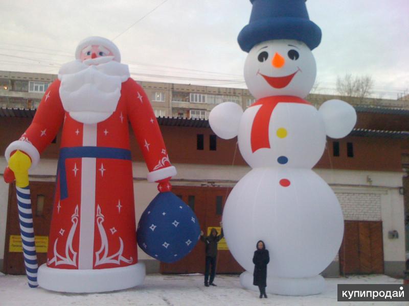 Новогодний декор: формы Деда Мороза и Снегурочки