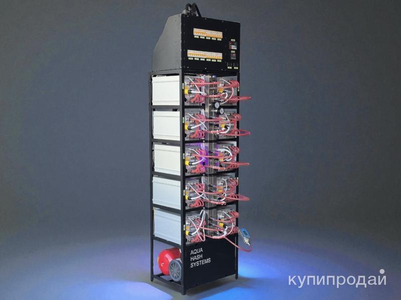 стойки с asic майнерами с множеством вентиляторов