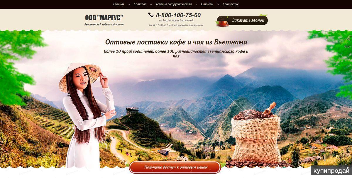 Создание сайта визитки