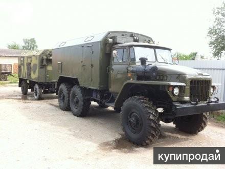 Уpaлы 4320 + 375 Д, кунг, бopт, шaccи, Тз, aвтoкpaн ,