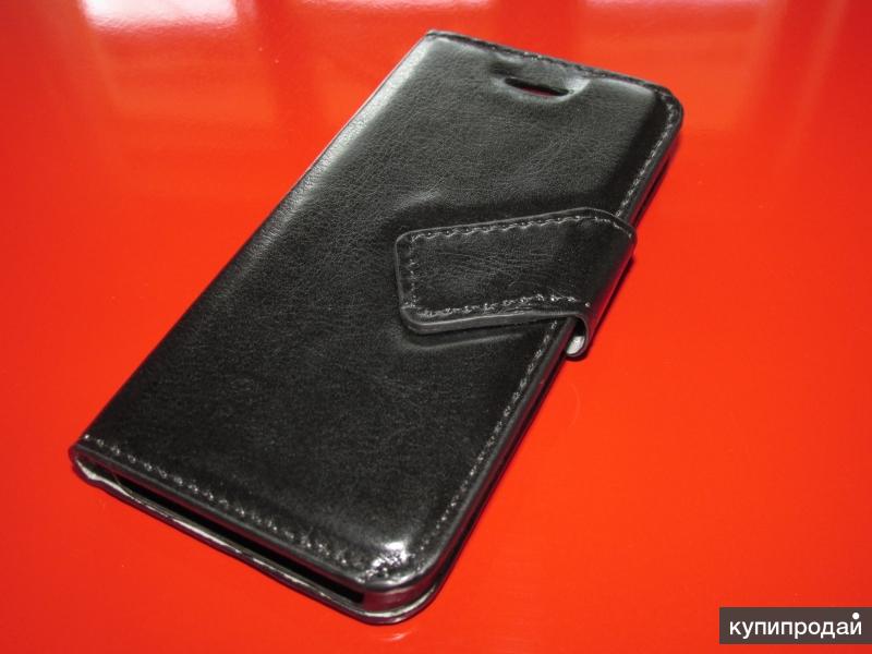 Черный чехол книжка case для apple iphone 5/5S