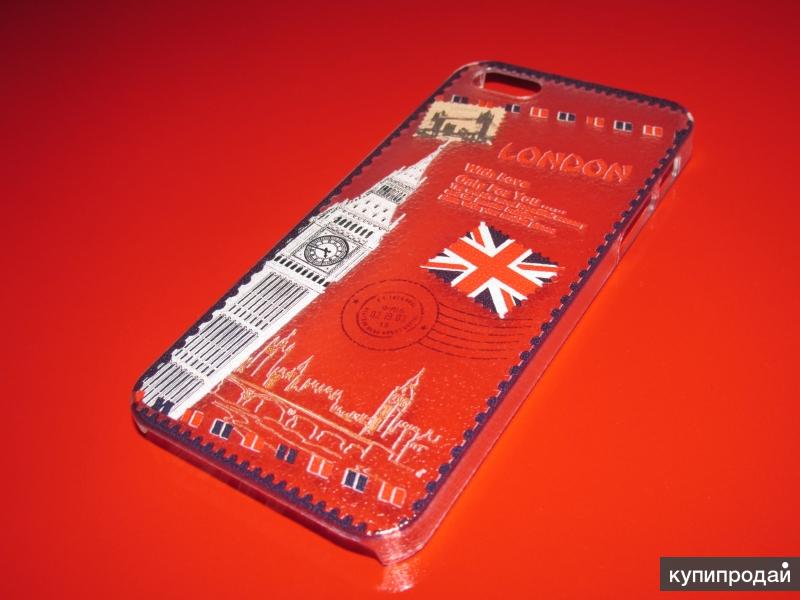 Полупрозрачный чехол case Биг Бен для apple iphone 5/5S