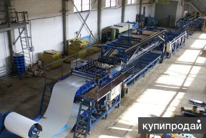 Линия для производства стеновых сэндвич-панелей