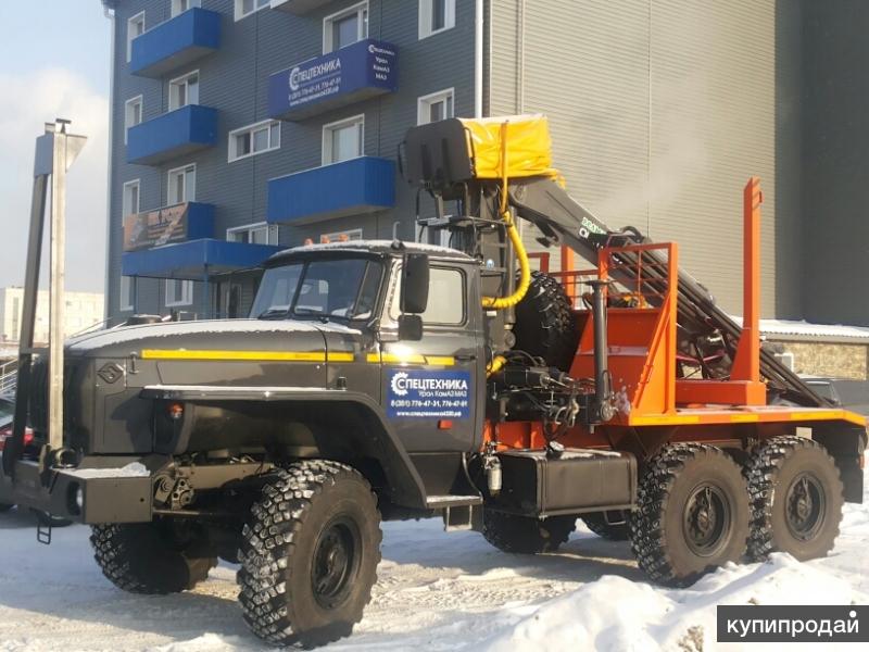 Новые лесозы Урал 55571, с манипуляторами в наличии с птс