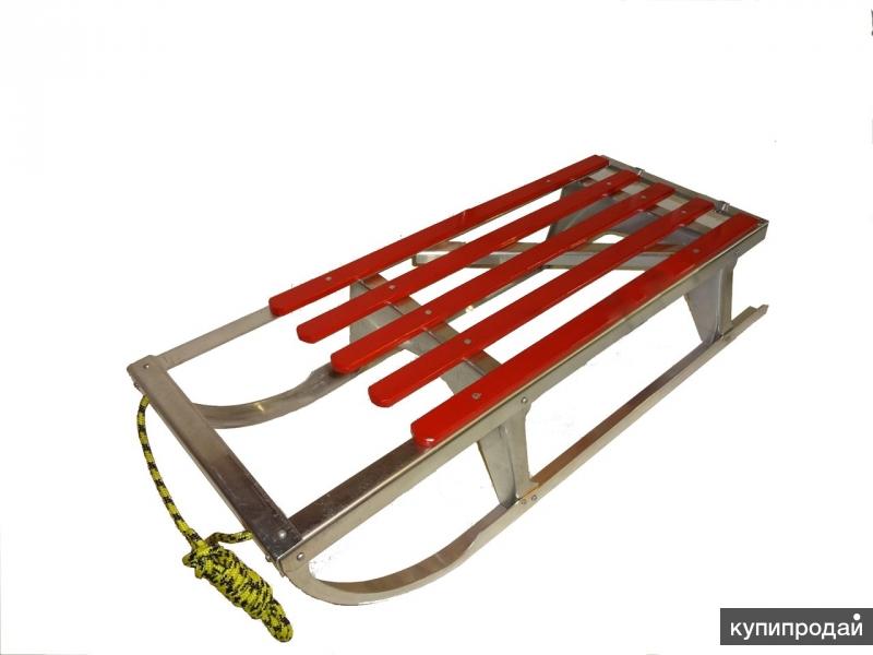 Алюминиевые Советские санки! Надежность санок проверялась нами на прочность деся
