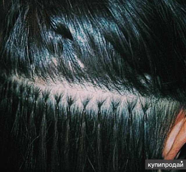 Микрокапсульное наращивание волос в одинцово