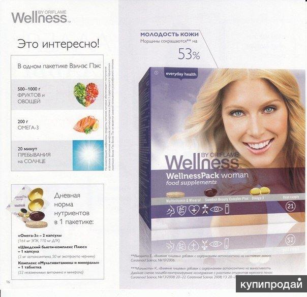 Вэлнесс Пэк для женщин - красота изнутри Wellness (БАД)