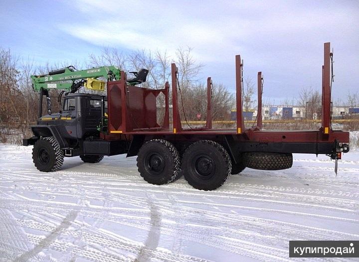Урал 4320 сортиментовоз с ГМ