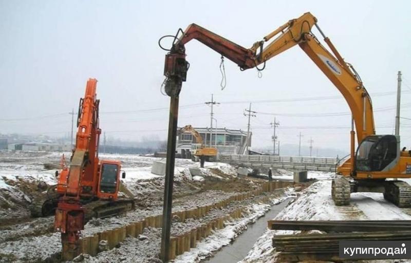 Экскаваторный вибропогружатель V-350