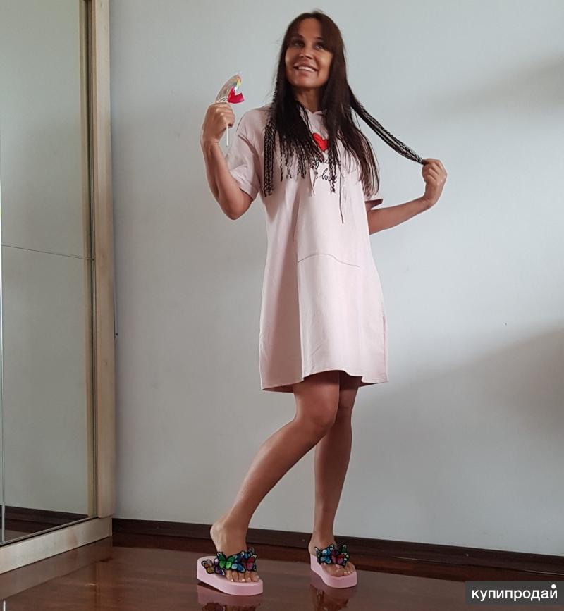 Розовое Домашнее Платье фото 11