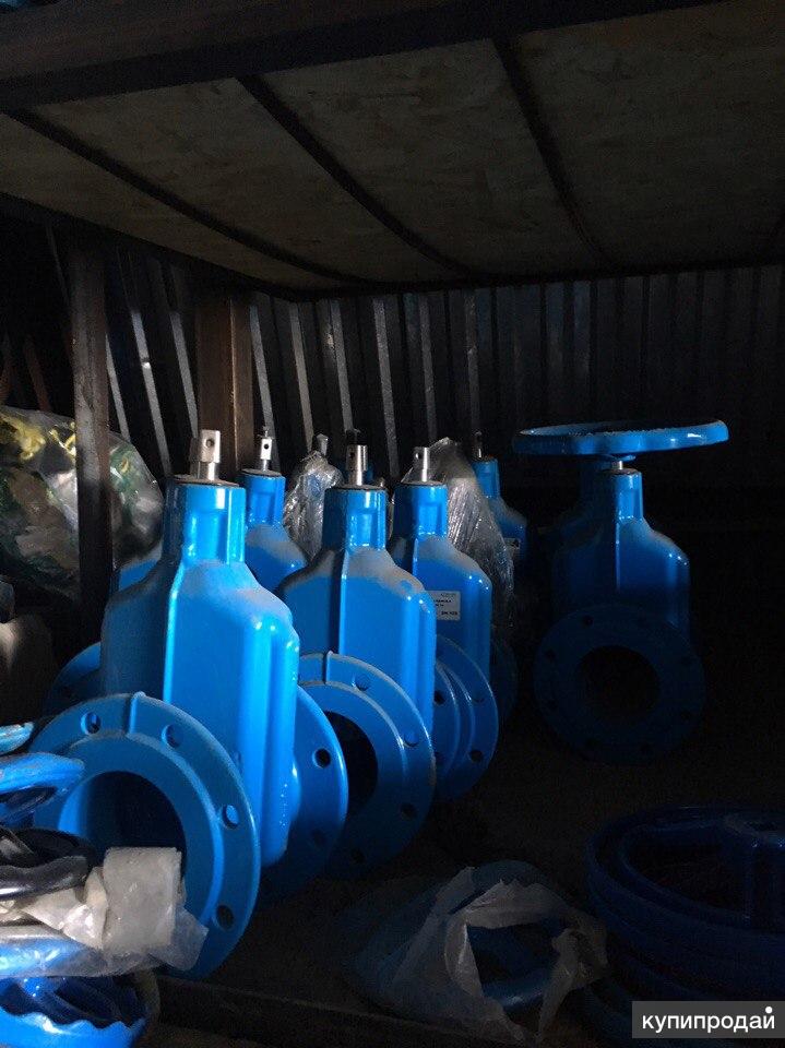 Задвижки с обрезиненым клином hawle хавле DN100 4000Е2 4000А в Москве