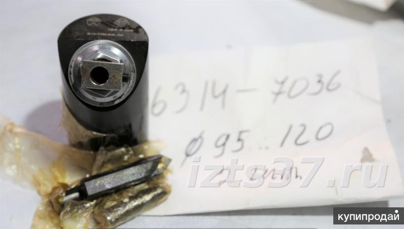 Головка расточная насадная d 63мм, D расточки 95-120мм с микр. подачей резца, d