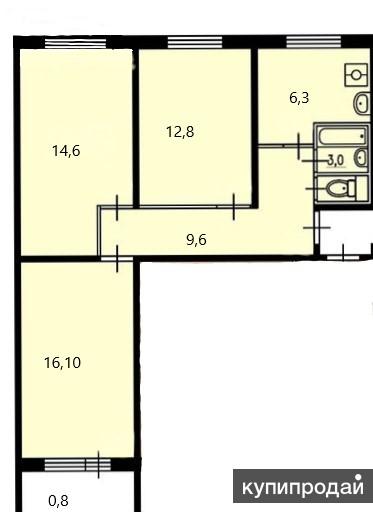 3 Комнатная Квартира У Метро Выхино Купить