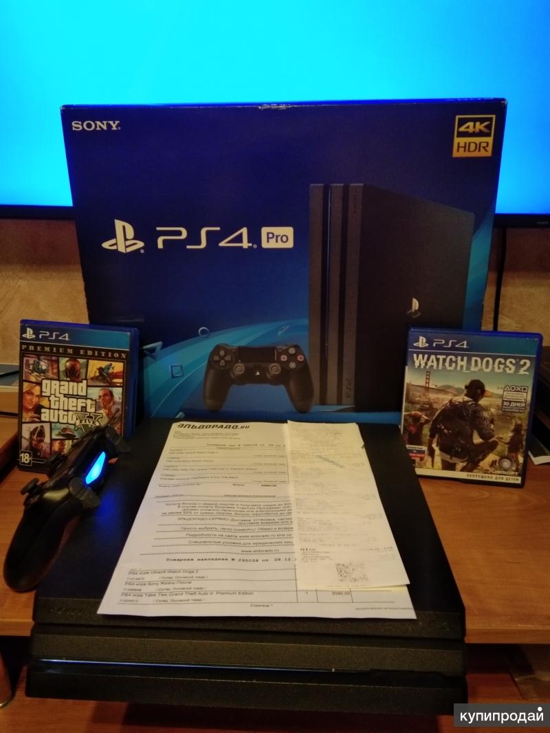 Продаю .PlayStation 4 Pro в Санкт-Петербурге