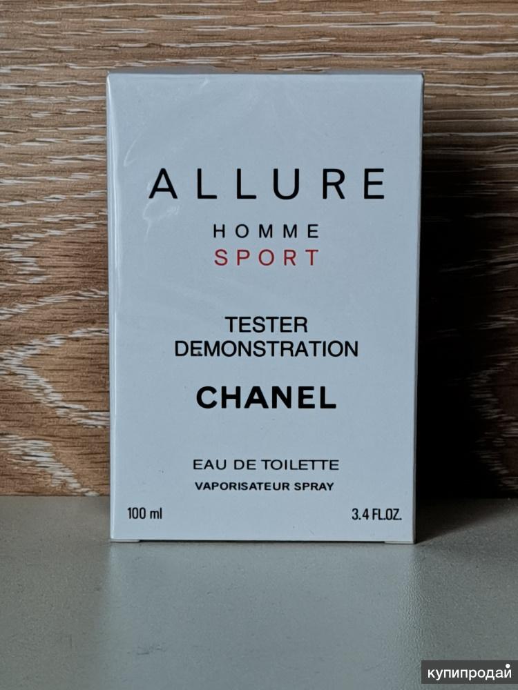 Allure homme sport оригинал. Chanel Allure homme Sport 100ml. Chanel Allure homme Sport 100ml оригинал. Chanel Allure homme Sport тестер. Шанель Аллюр хоум спорт мужской.