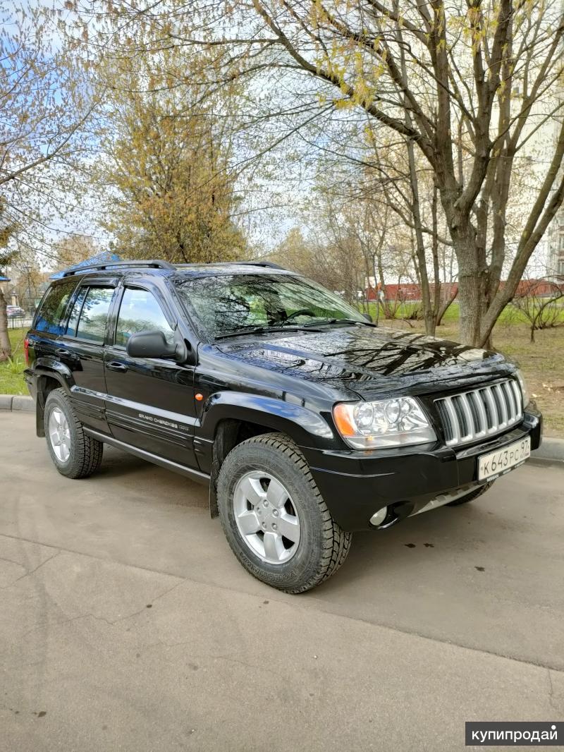 Jeep Cherokee 2004 с круглыми фарами