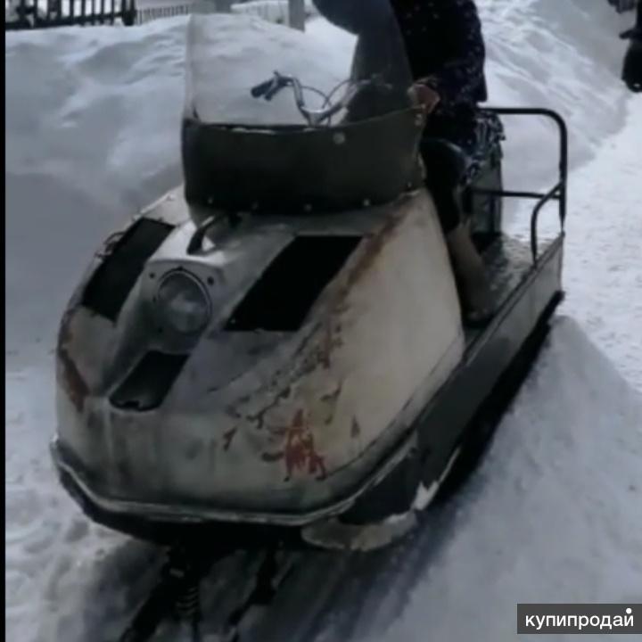 Снегоход "Буран" в Севере-Енисейском