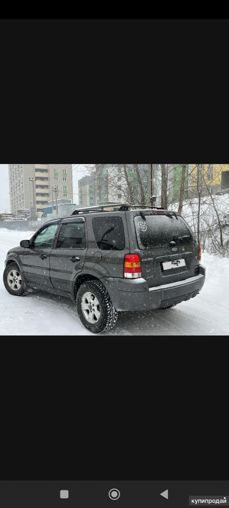 Ford Escape, 2004, Внедорожник в Уфе